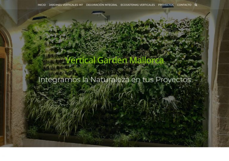 Jardines Verticales en Mallorca – Integramos la naturaleza en tus proyectos.